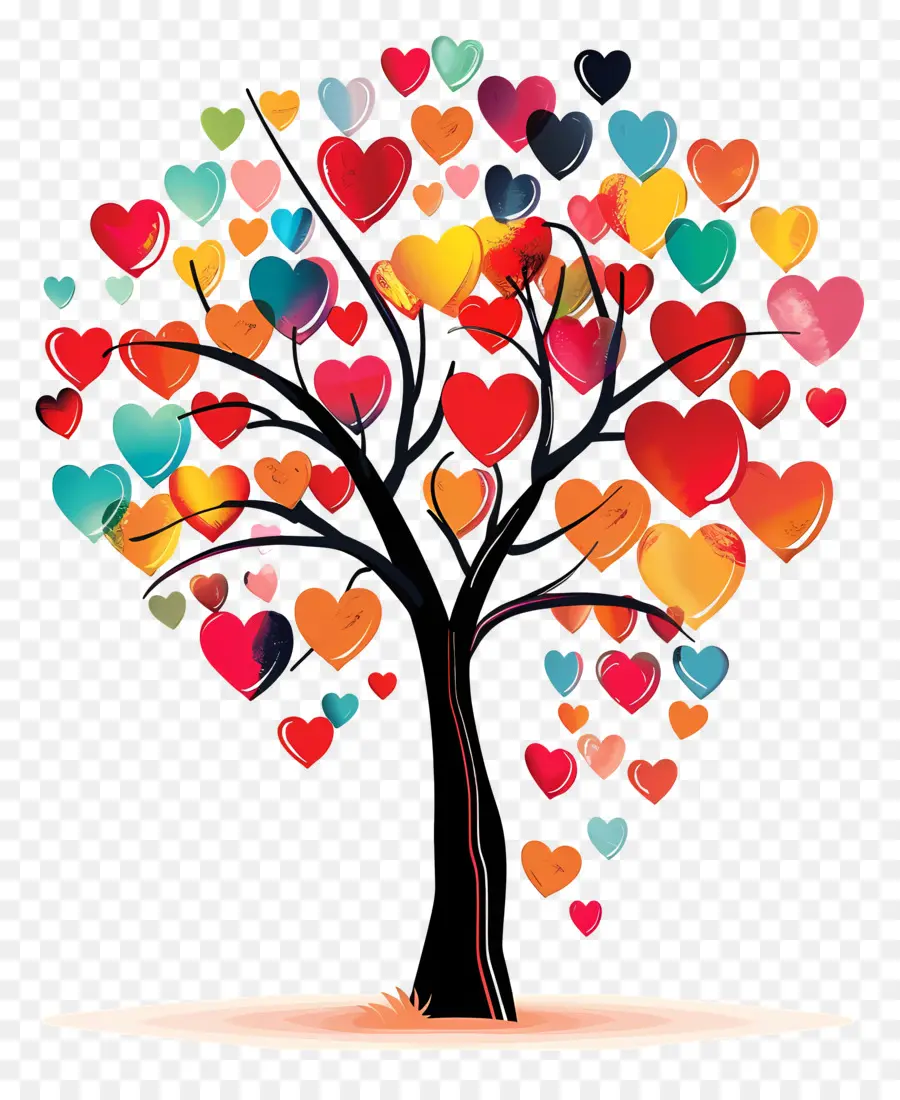 Árbol，El Día De San Valentín PNG