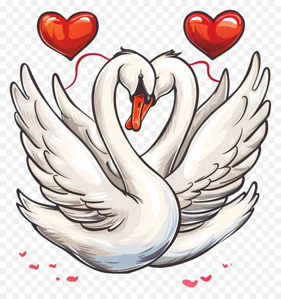 Swan，Corazón PNG