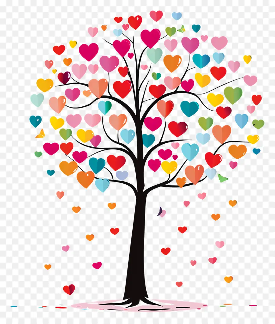 Árbol，El Día De San Valentín PNG