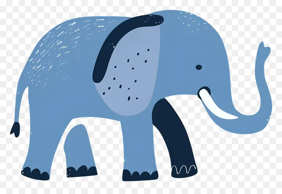 Elefante，Blue Elephant PNG