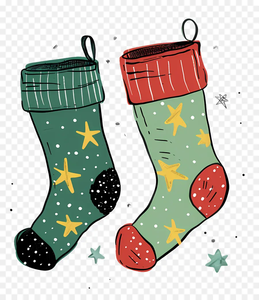 Medias De Navidad，Calcetines De Navidad PNG