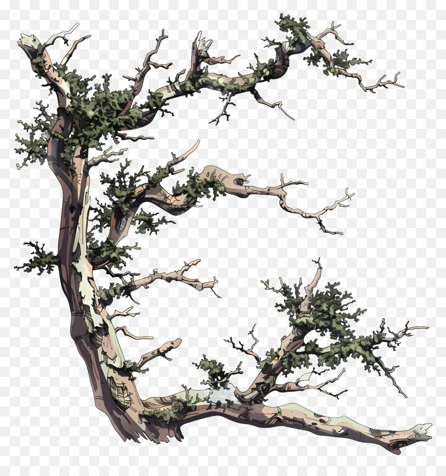 Rama，árbol Retorcido PNG