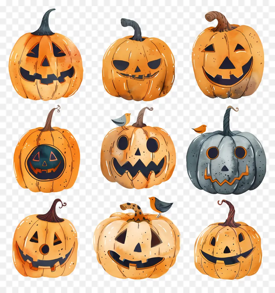 Jack O Linternas，Halloween PNG