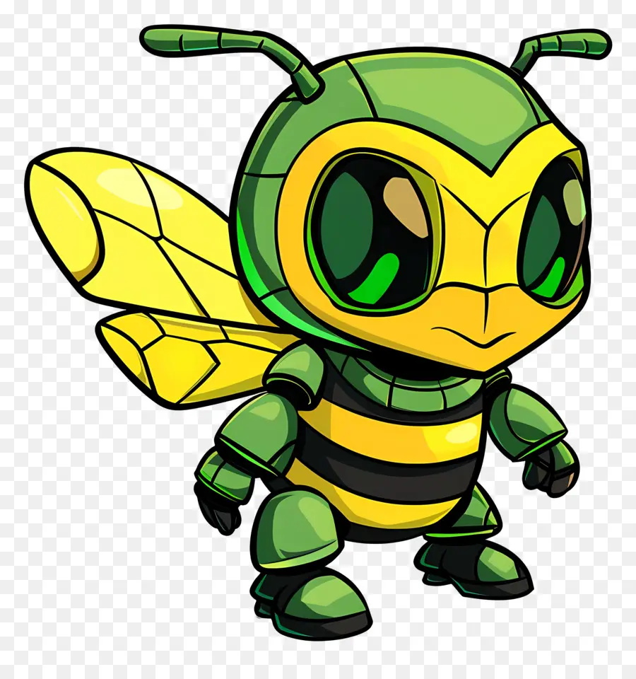 Abeja De Dibujos Animados，Abeja Robot PNG