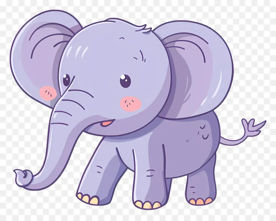 Elefante，Lindo PNG