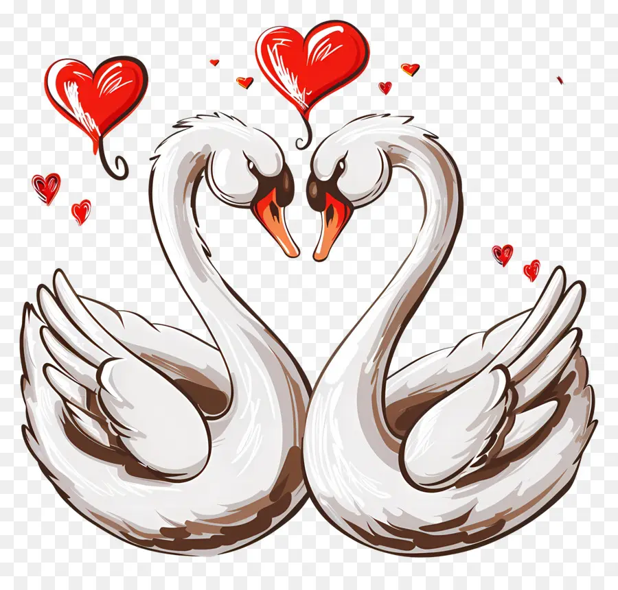 Swan，Corazón PNG