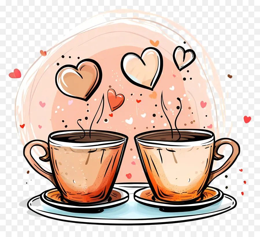 Café，El Día De San Valentín PNG