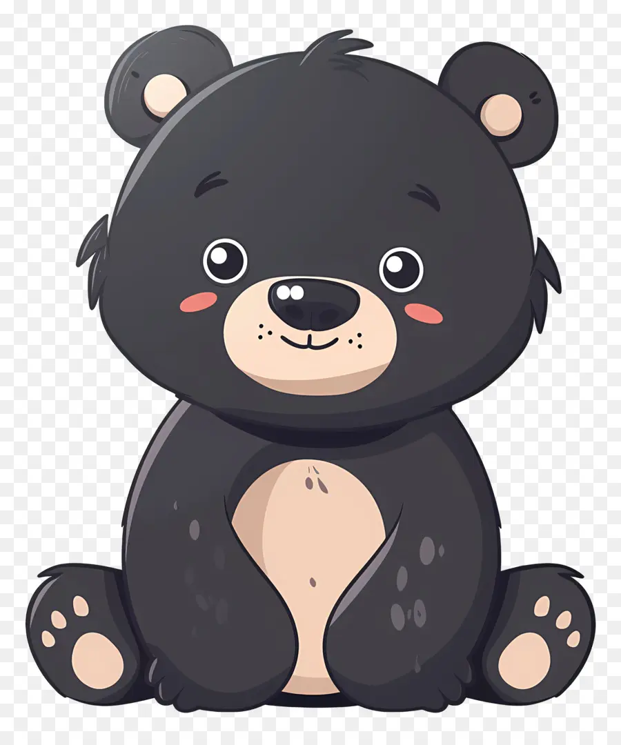 Cartoon Bear，El Oso Negro Demasiados PNG