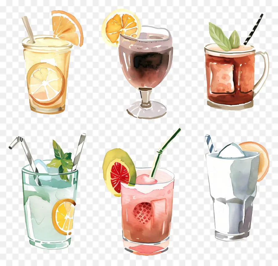 Bebidas，Cócteles PNG