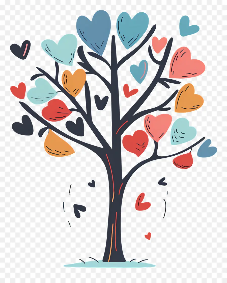 Árbol，El Día De San Valentín PNG