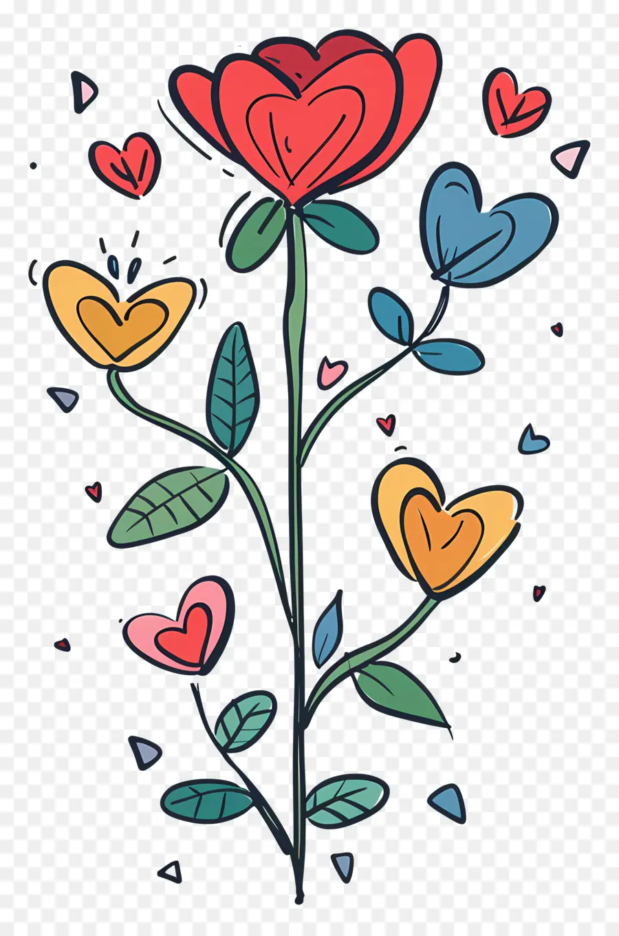 El Tallo Floral，El Amor PNG