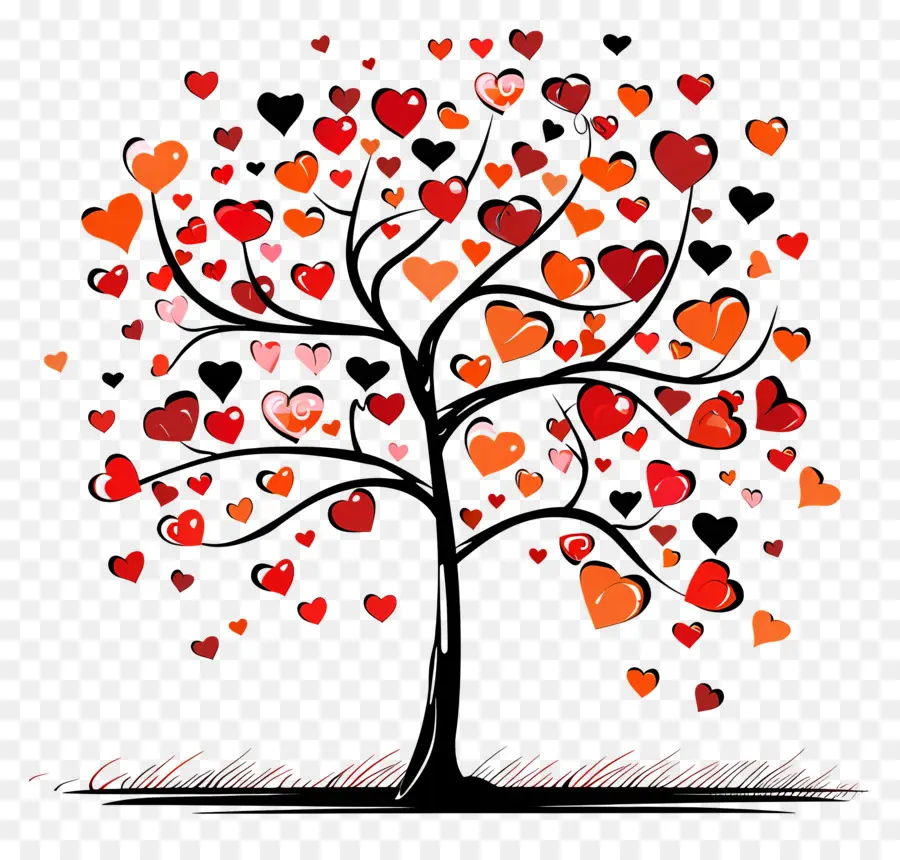 Árbol，El Día De San Valentín PNG