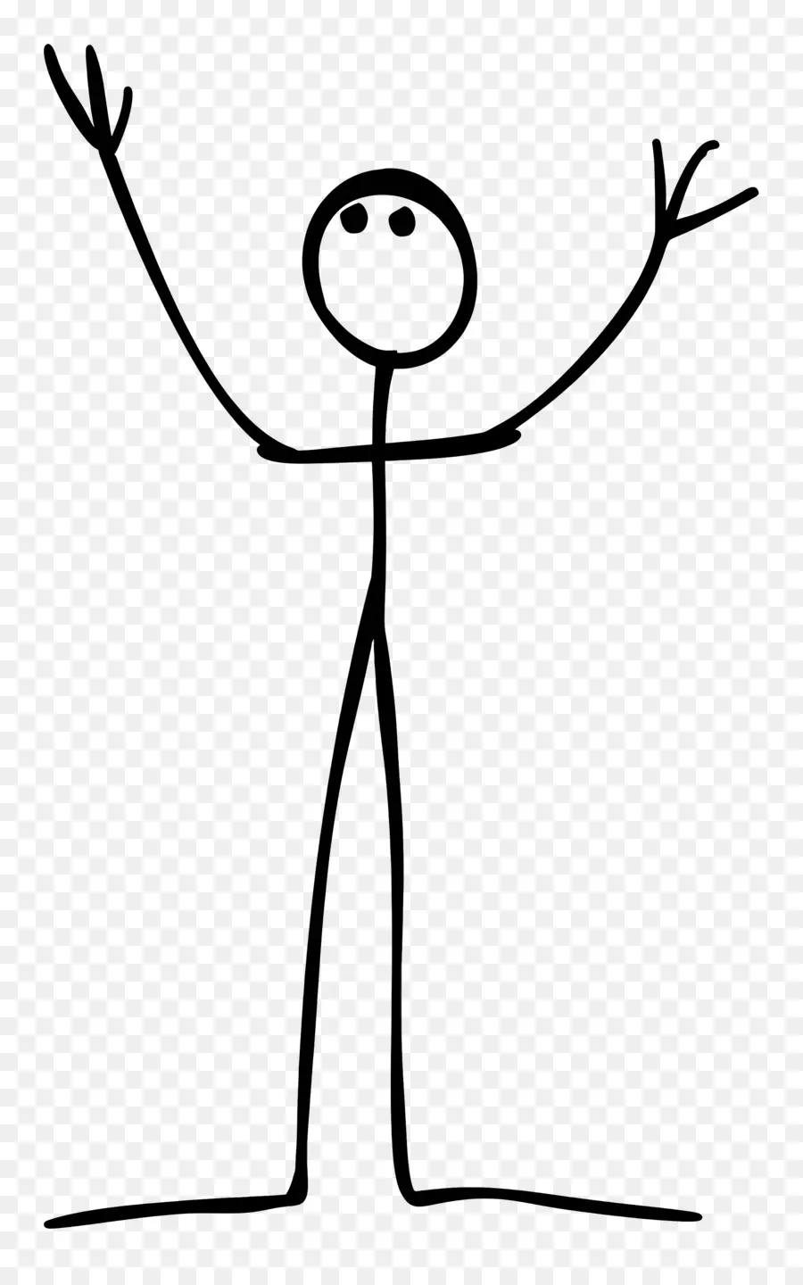 Figura De Palo，Dibujo Simple PNG