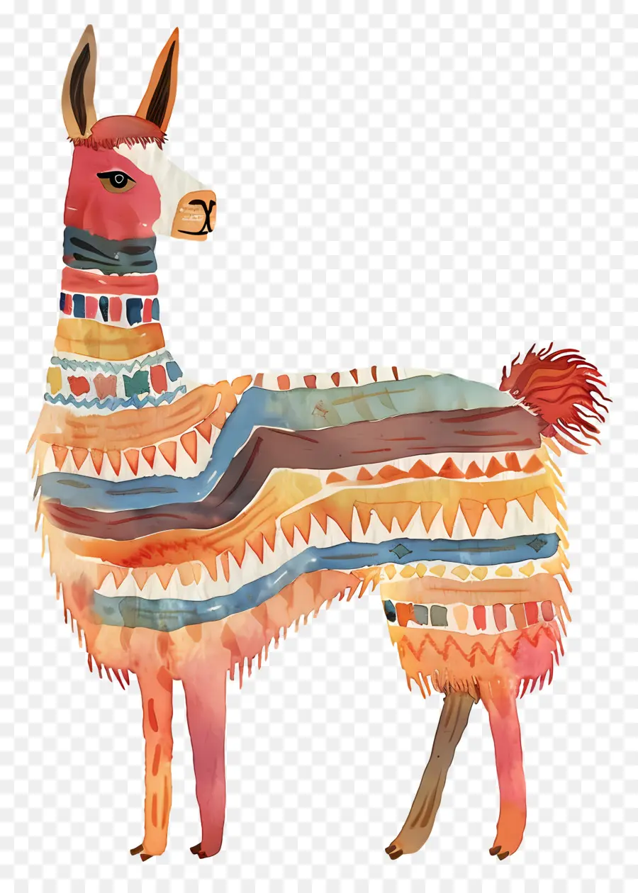 Llama，Patrones Geométricos PNG