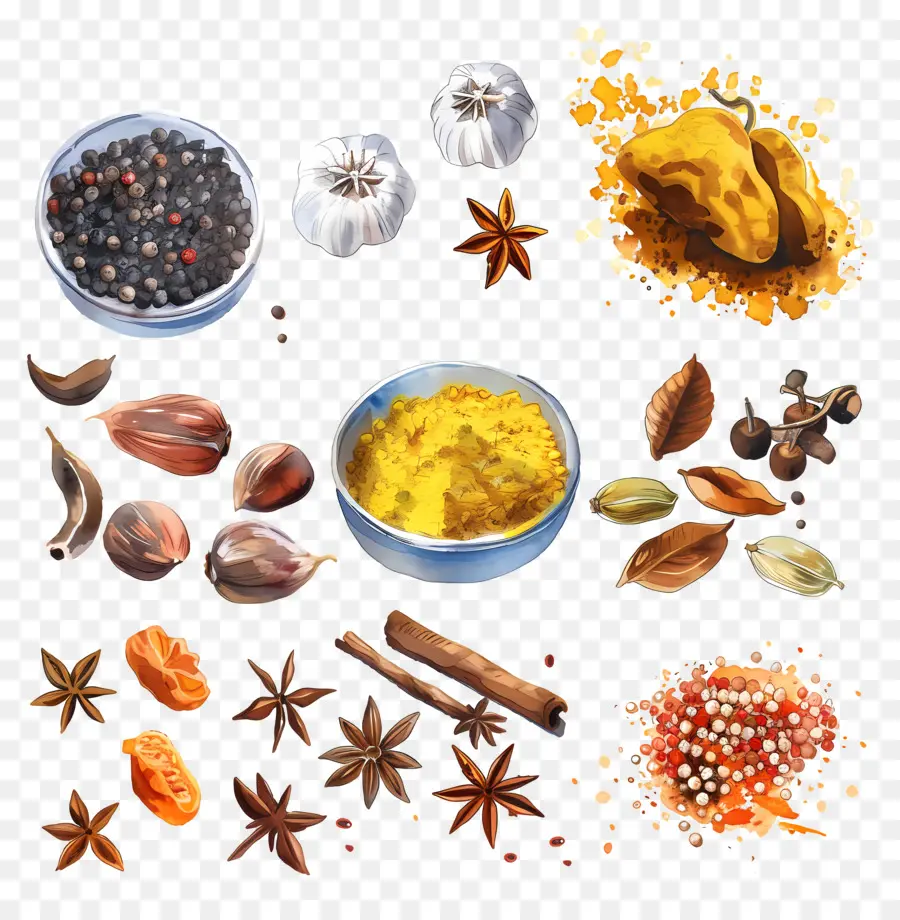 Especias，La Cocina PNG