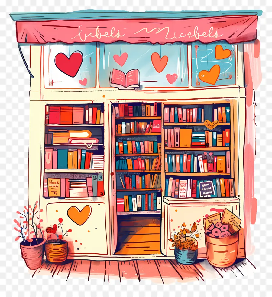 Librería，Libros En Venta PNG