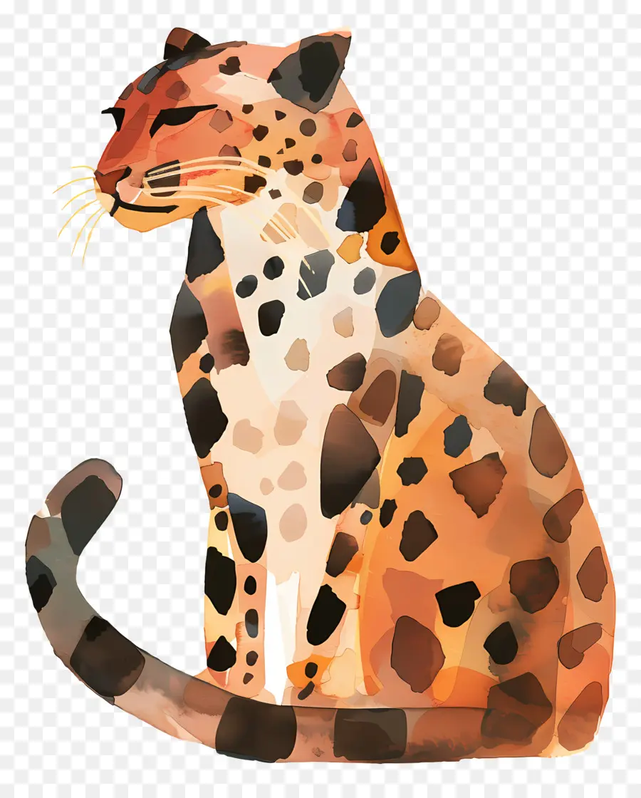 Leopardo，Manchas PNG