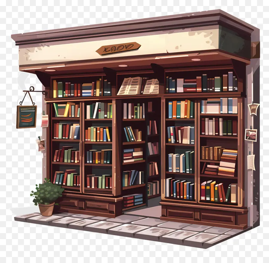 Librería，Libros En Venta PNG