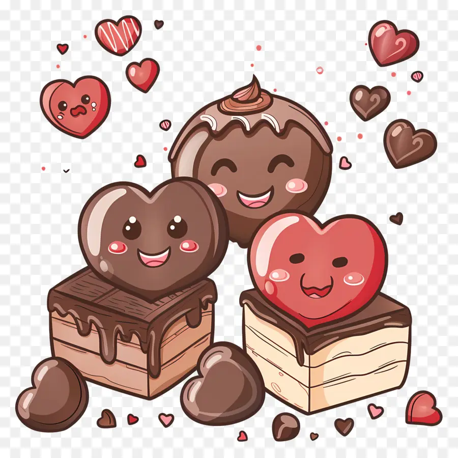 Chocolate，El Día De San Valentín PNG