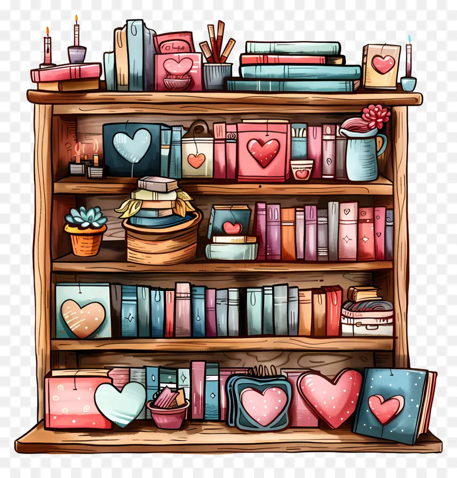 Librería，Estante Para Libros PNG