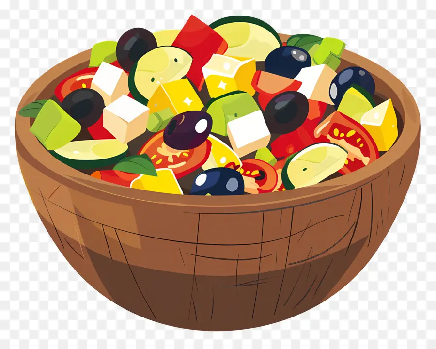 Ensalada Griega，Ensalada PNG