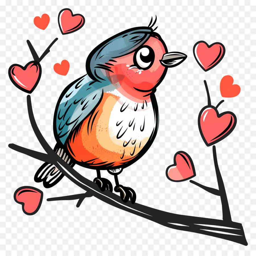 Aves，El Día De San Valentín PNG