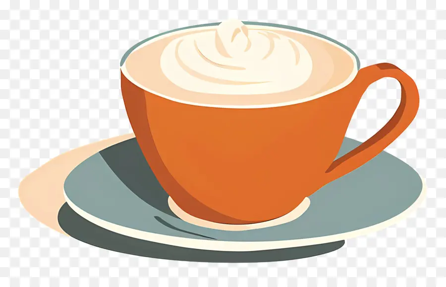 Capuchino，Chocolate Caliente PNG