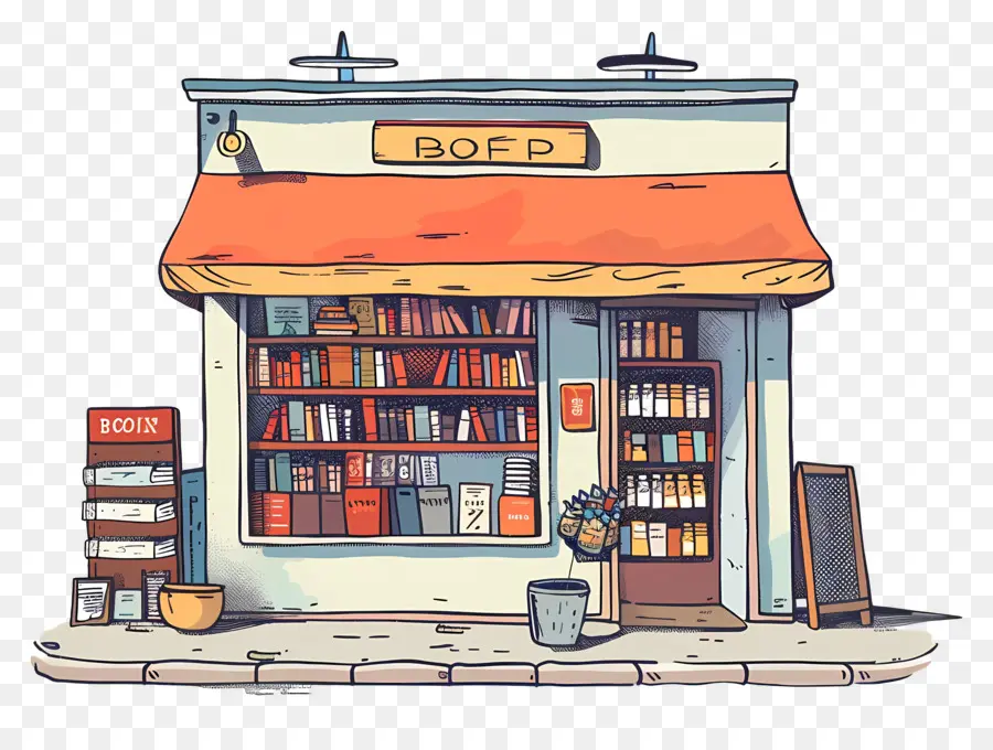 Librería，Libros PNG