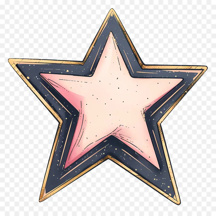 Estrella，Pink Star PNG