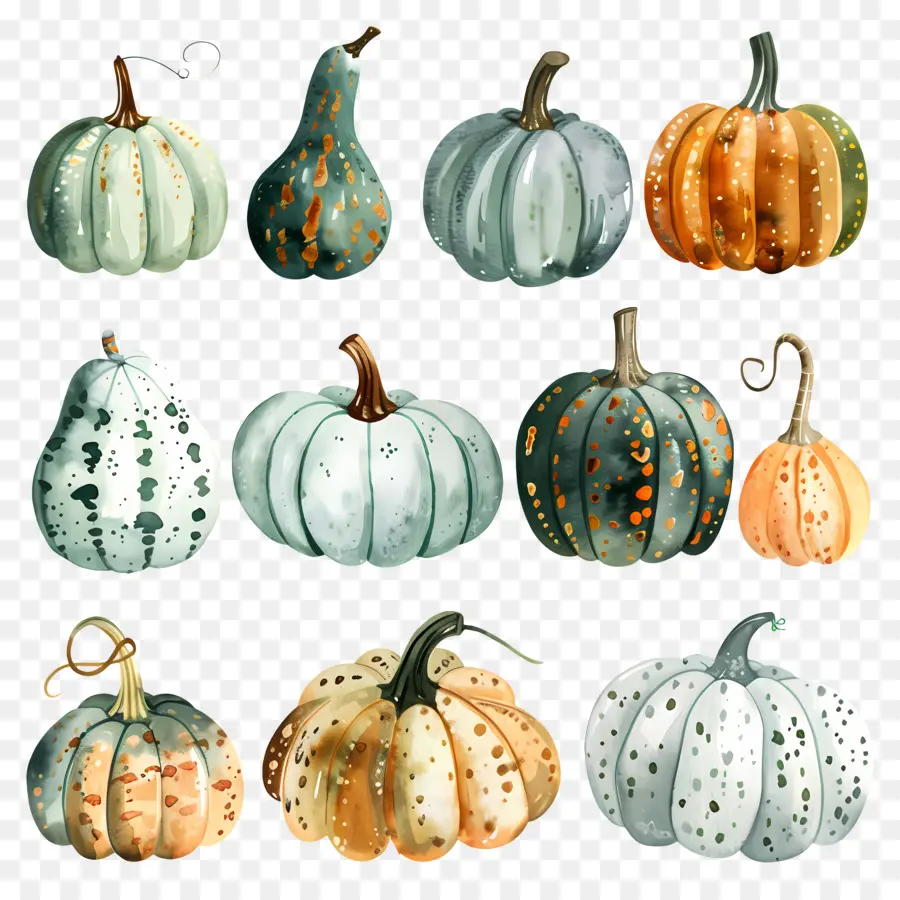 Las Calabazas，Calabazas Pintadas PNG