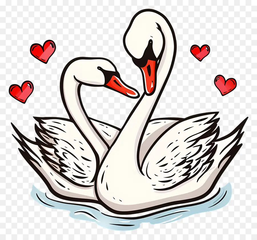 Swan，Corazón PNG