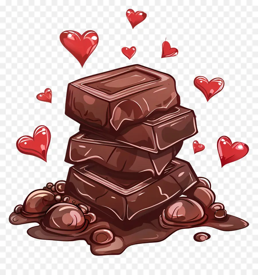 Chocolate，El Día De San Valentín PNG