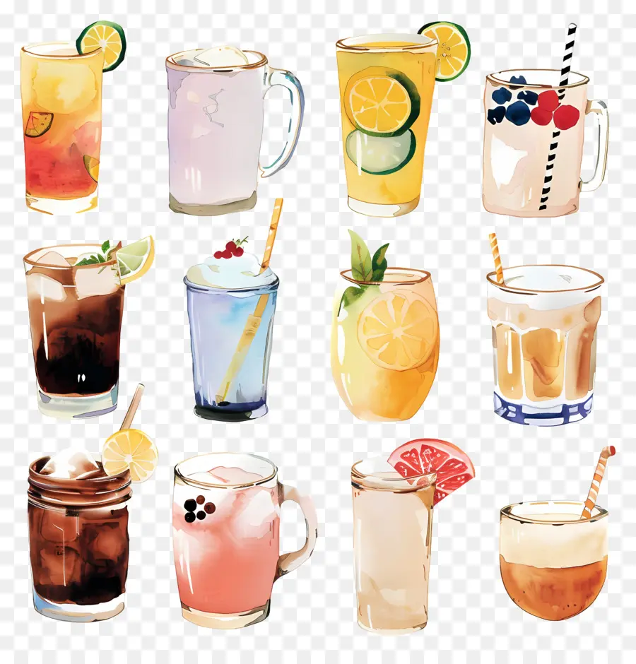 Beverages，Cócteles PNG