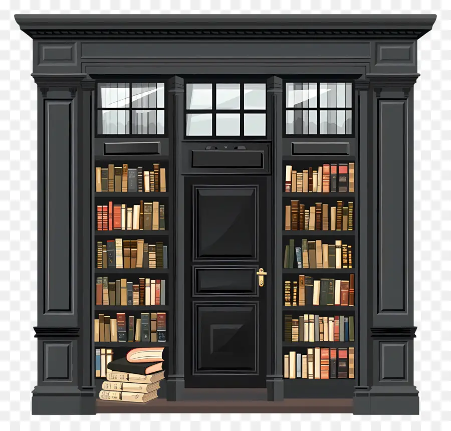 Librería，Libros PNG