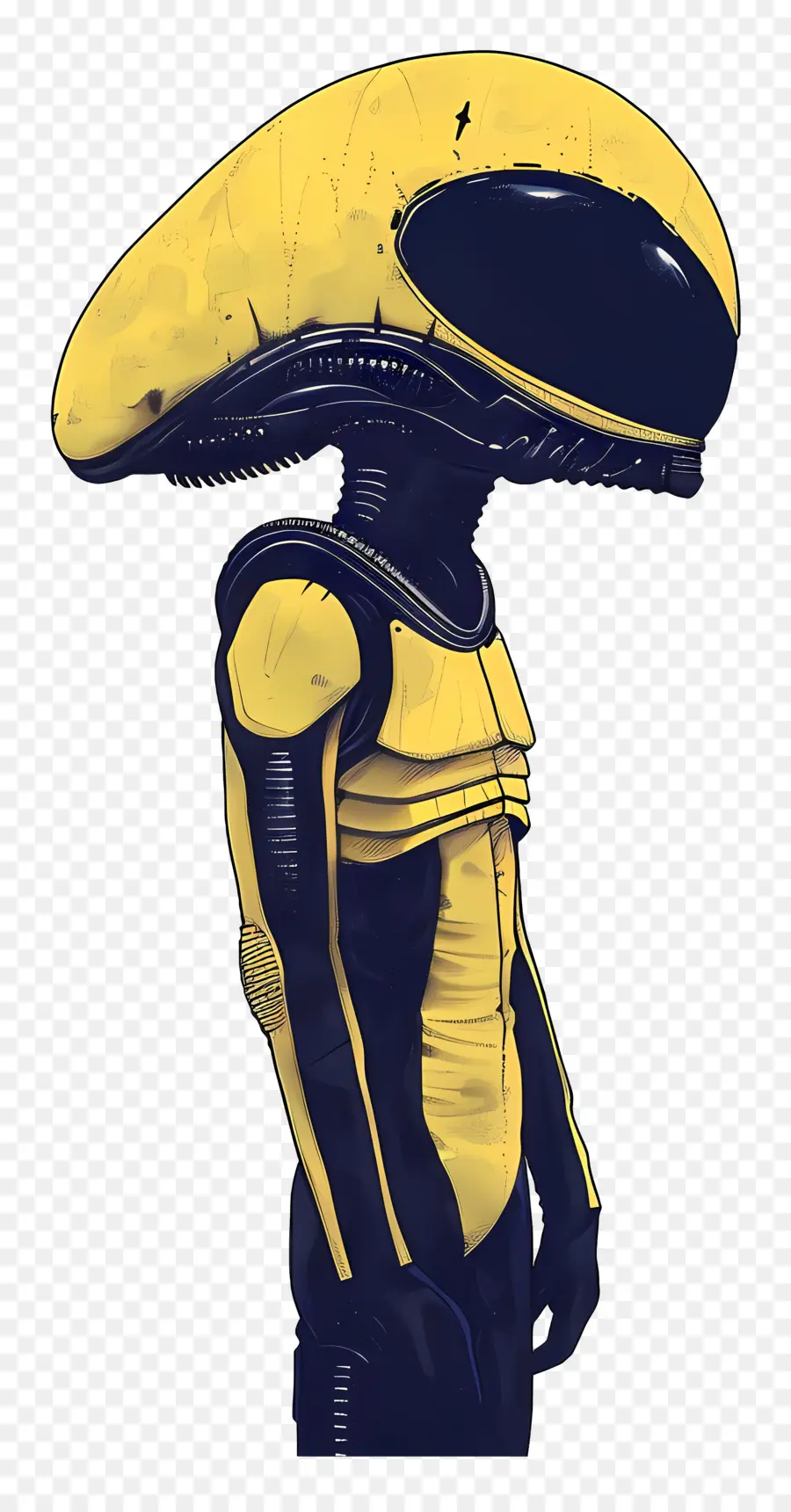 Extranjero，Casco Amarillo PNG