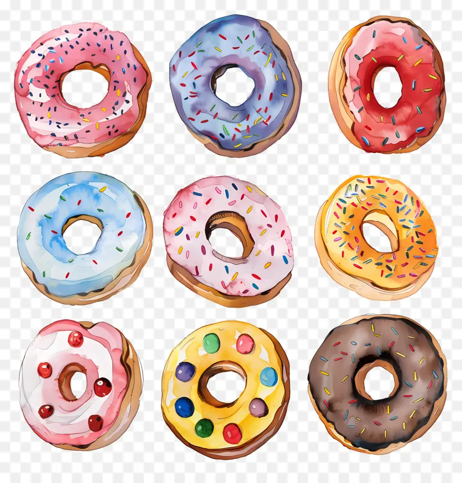 Donut，Donas PNG