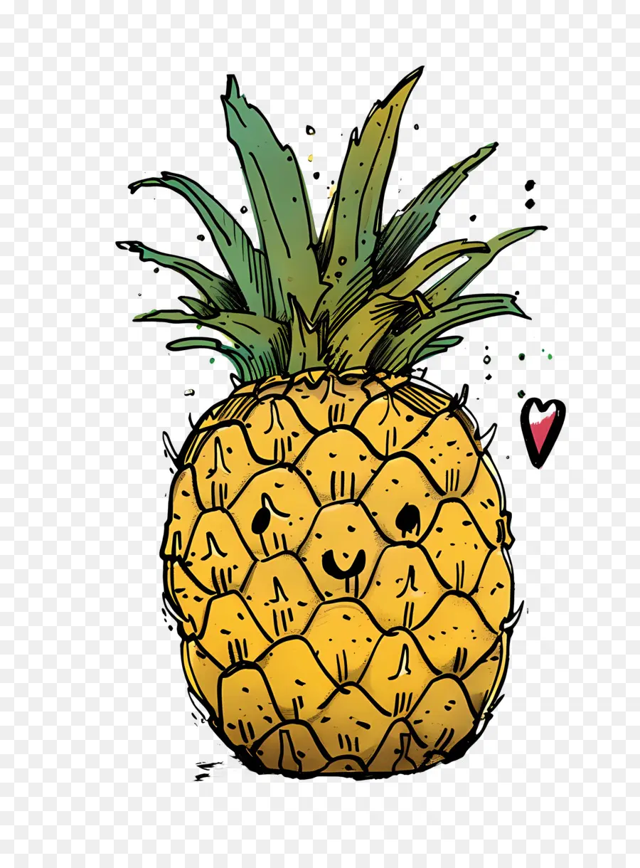 Piña，Sonrisa PNG