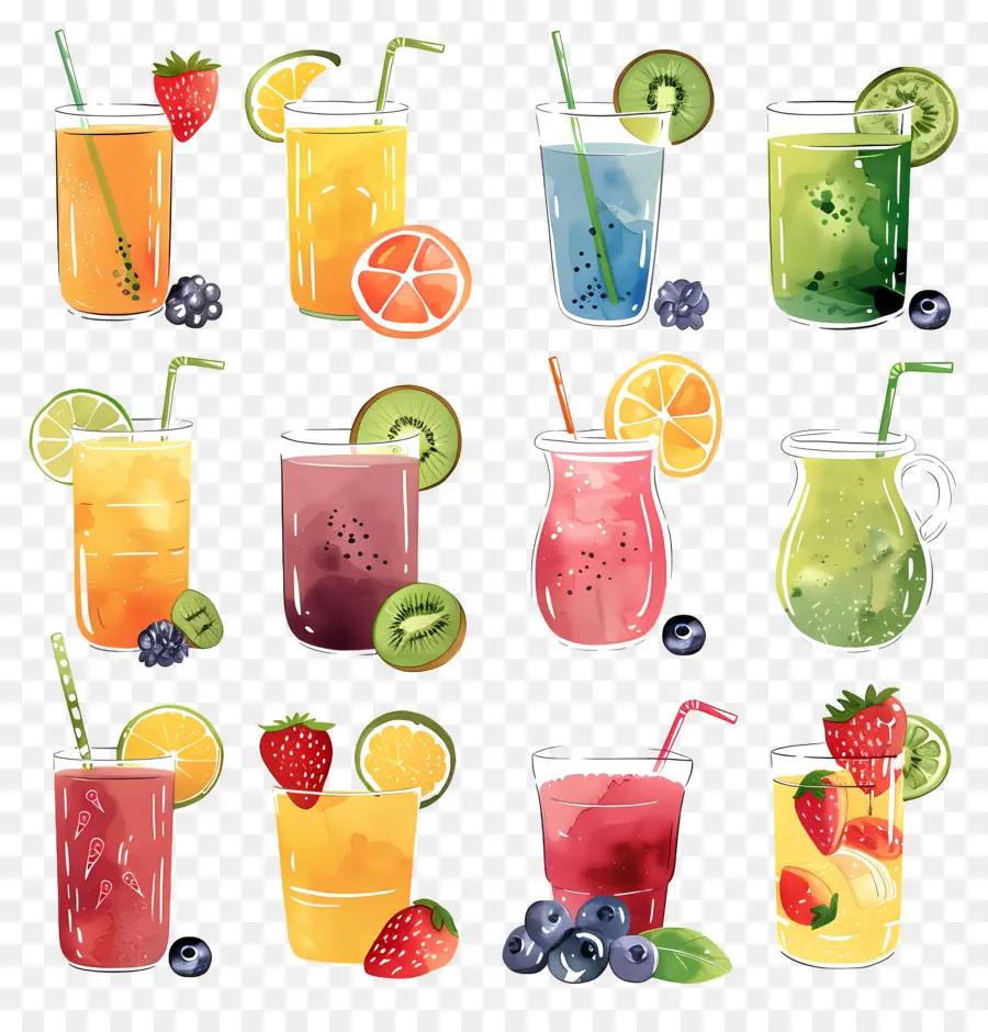 Batidos，Batido De Fruta PNG