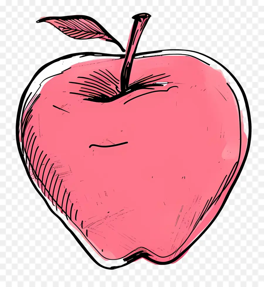 Dibujos Animados De Apple，Manzana Roja PNG