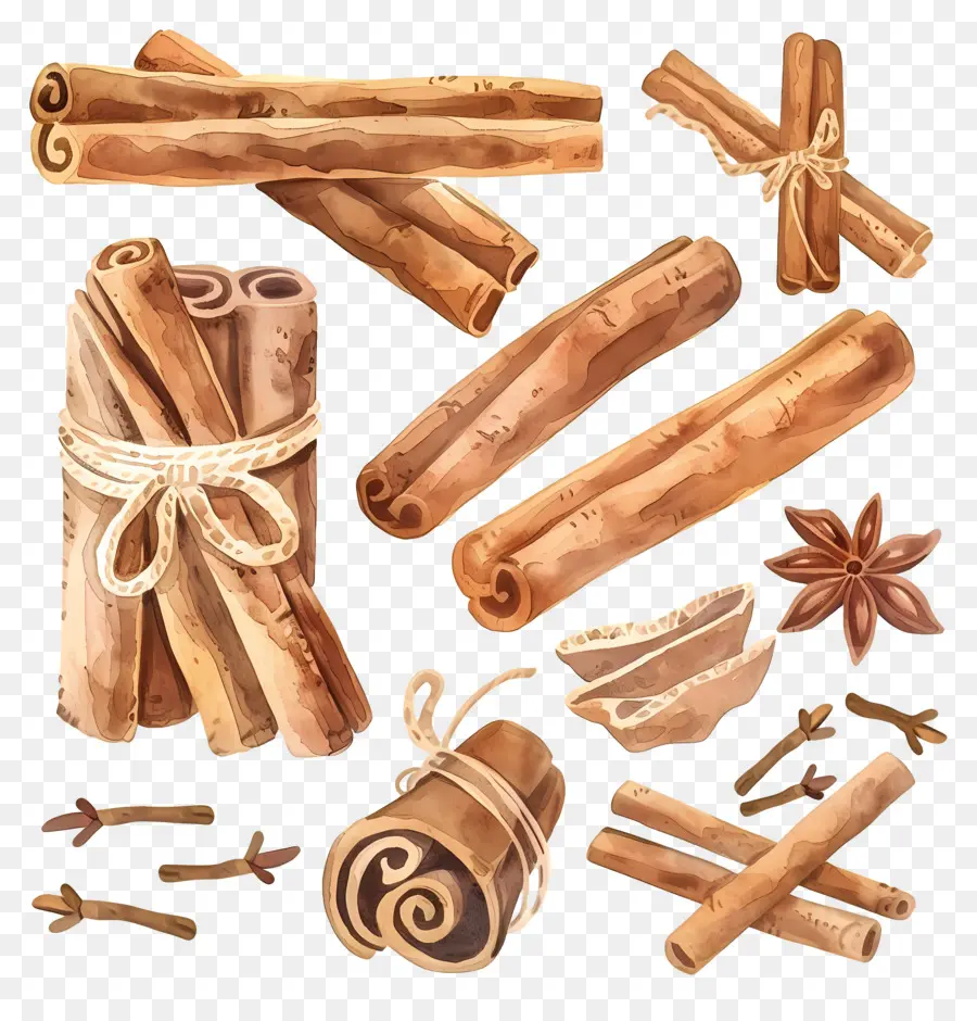 Canela，Palitos De Canela PNG