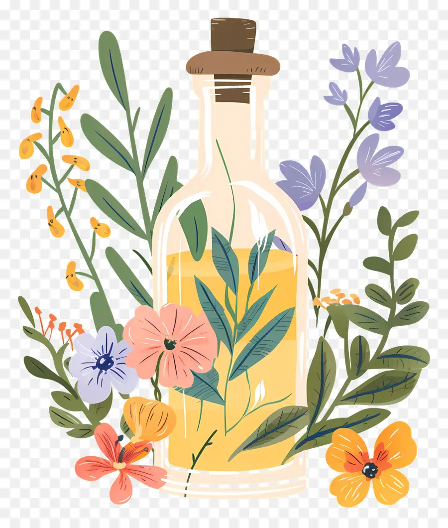 Esencias De Las Flores，Aceites Esenciales PNG