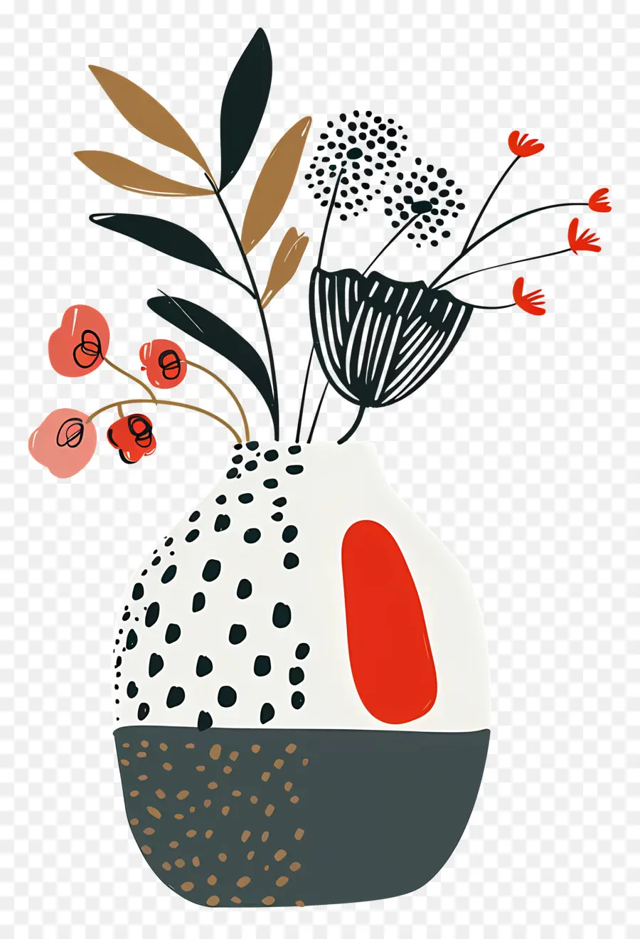 Jarrón Decorativo，Florero PNG