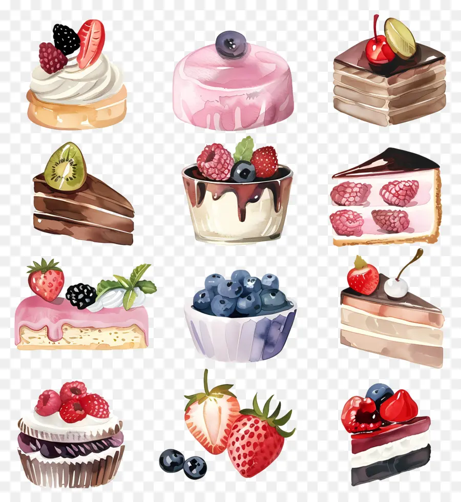 De Postre，Cupcakes PNG