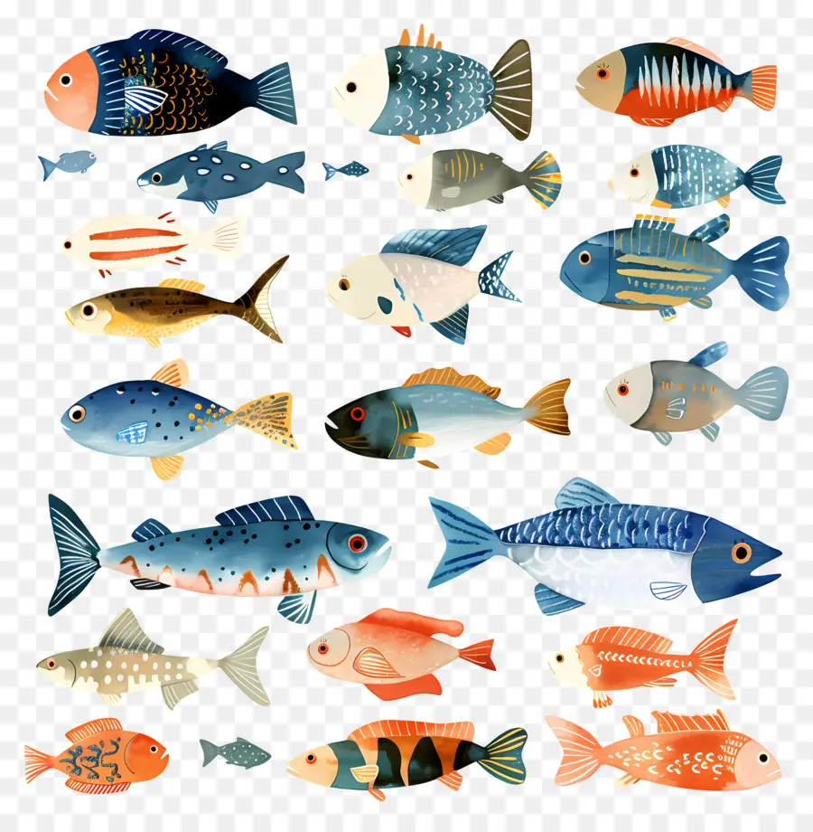 Los Peces，Especies De Peces PNG