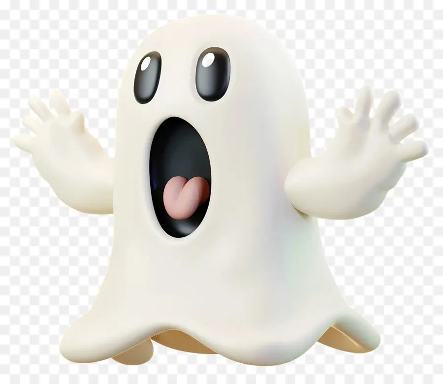 3d Fantasma Asustado，Fantasma PNG