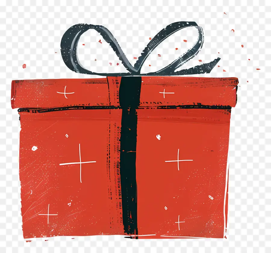 Rojo De Regalo，Caja De Regalo PNG