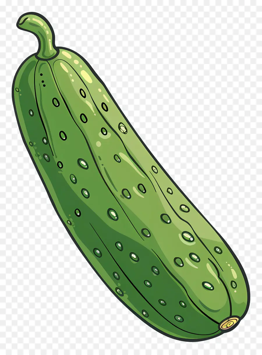 Pepino Verde，Pepino PNG