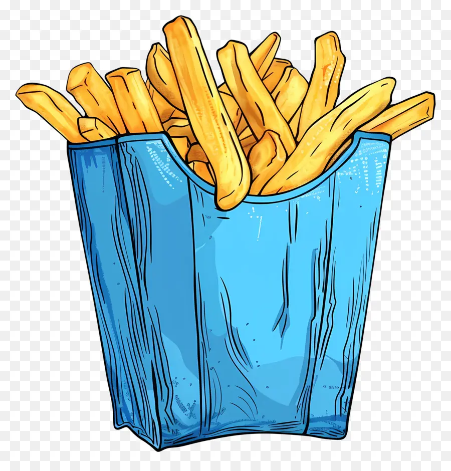 Las Papas Fritas，Comida Rápida PNG