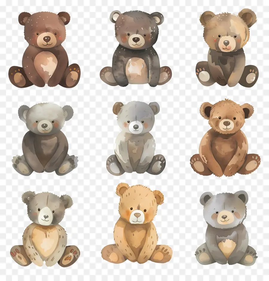 Ositos De Peluche，Juguetes De Peluche PNG