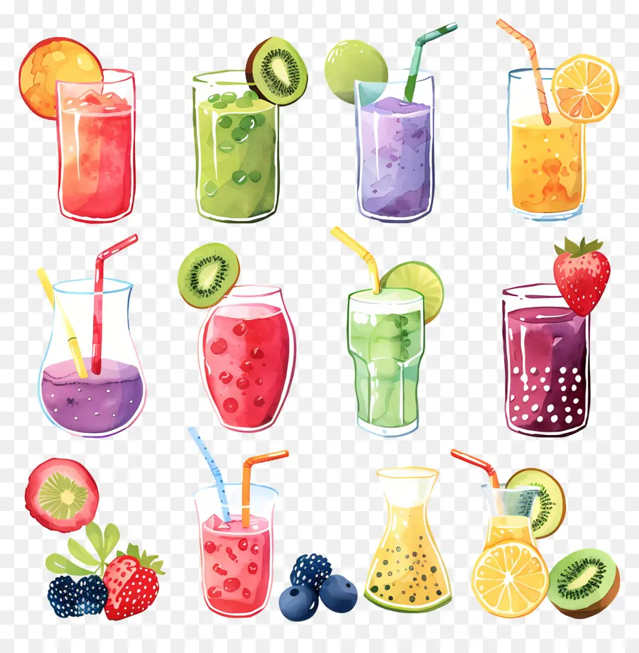 Batidos，Bebidas De Frutas PNG